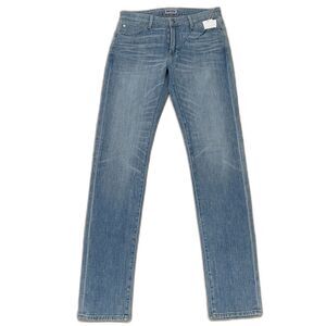 S.M.N Denim NWT Jeans Size 32 The Finn in Island Blue Cotton Blend Tapered Slim